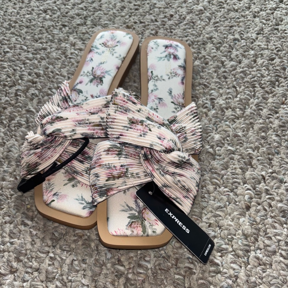Floral Express Slide Sandals